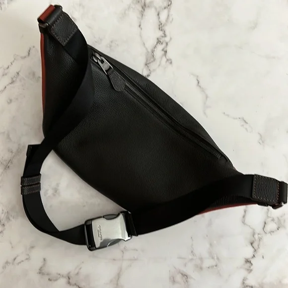Coach Charter Leather Belt Bag - Picture 6 of 6